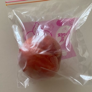 完熟桃の丸ごと冷凍保存☆彡